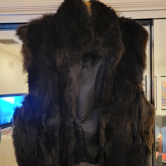 Andrew Marc Black Leather Motorcycle Jacket - Picture 4 of 10